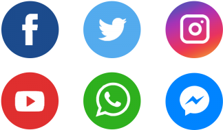 Icons, Icons, Facebook, Facebook Icon Png And Psd - Facebook Twitter Instagram Youtube Whatsapp (360x360)
