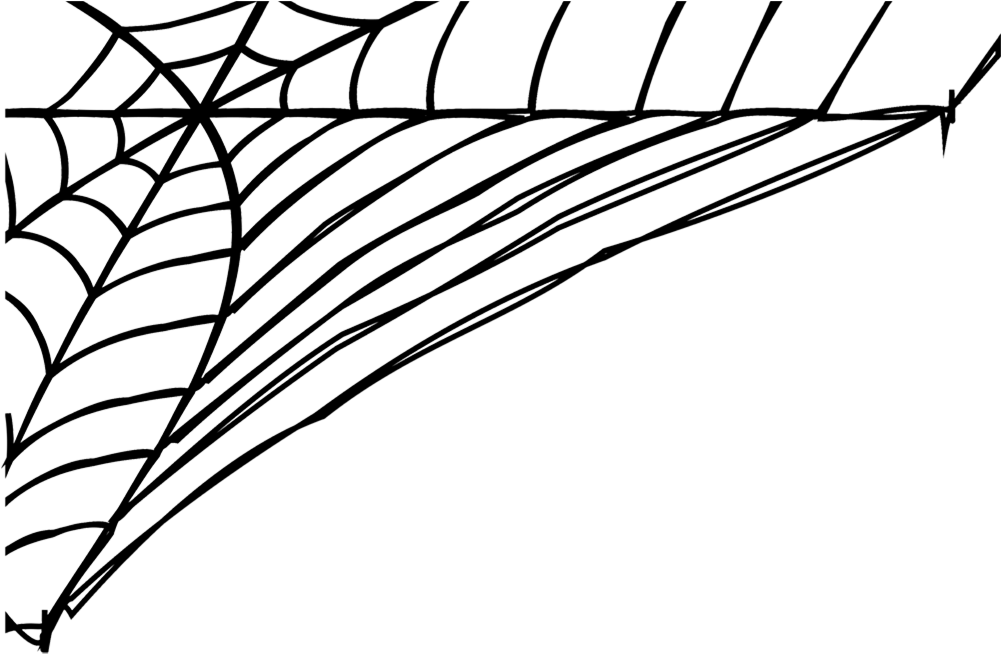 Tom Artexternalsourcepublic - Spider's Web Clip Transparent (1000x944)