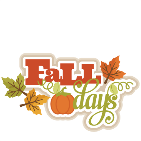 Autumn Clipart Scrapbooking Autumn Clip Art - Happy Fall Png (480x480)