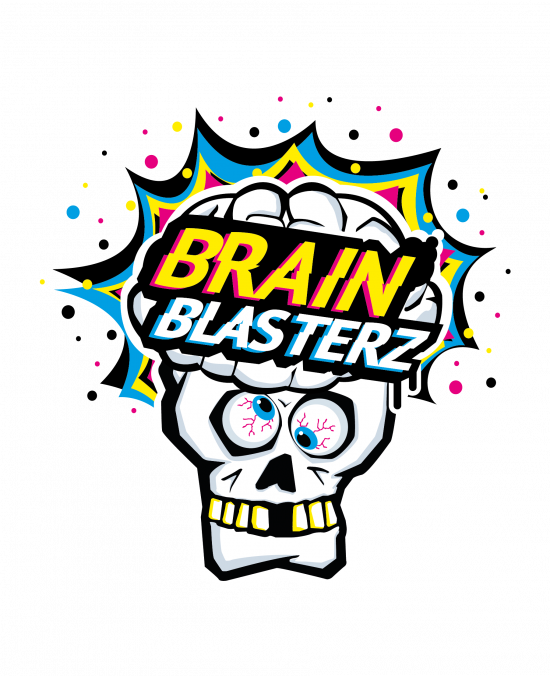 Prussia Clipart Candy - Brain Blasterz Sour Straws (550x676)