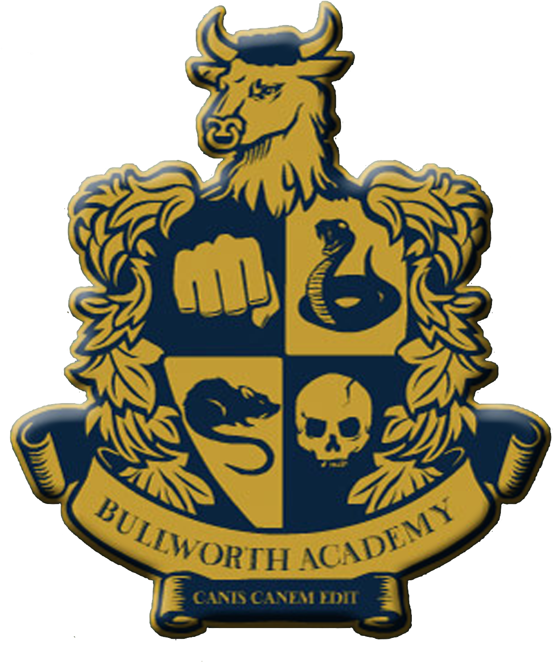Bully-png 177126 - Bullworth Academy Logo (1400x1400)