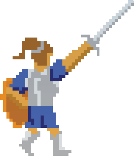 Image Of Knight Character - Image Of Knight Character (452x525)