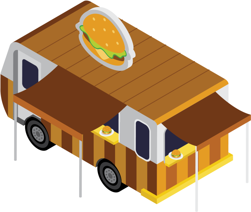 Business Plan Template Com The Worlds Leading Food - Food Truck Plan Png (1024x1024)