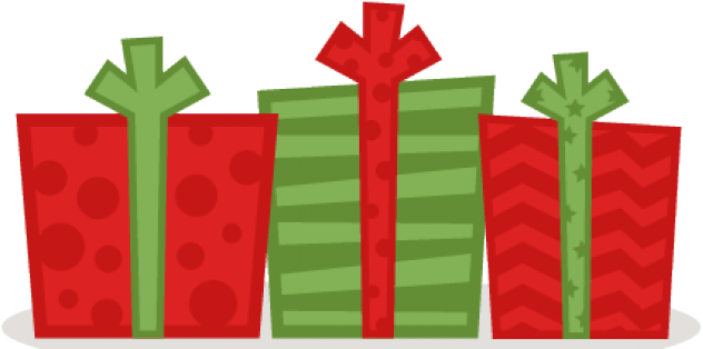 Pretty Clipart Christmas - Cute Christmas Gifts Png (640x480)