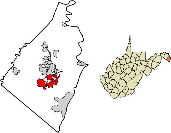 Jefferson County West Virginia Incorporated And Unincorporated - Harpers Ferry Map (763x600)