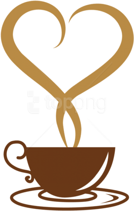 Free Png Download Deco Coffee Cup With Heart Png Vector - Coffee Cup Clip Art Transparent (480x756)