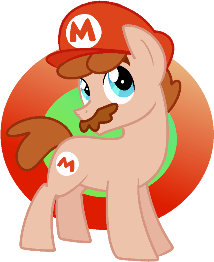 Andromedasparkz, Earth Pony, Facial Hair, Hat, Male, - Cartoon (1003x1024)
