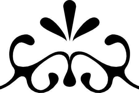 Line Design Png K Pictures Full Hq - Clip Art Transparent Filigree (450x300)