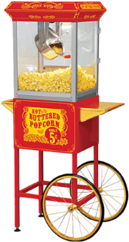 Popcorn Machine Png (500x500)