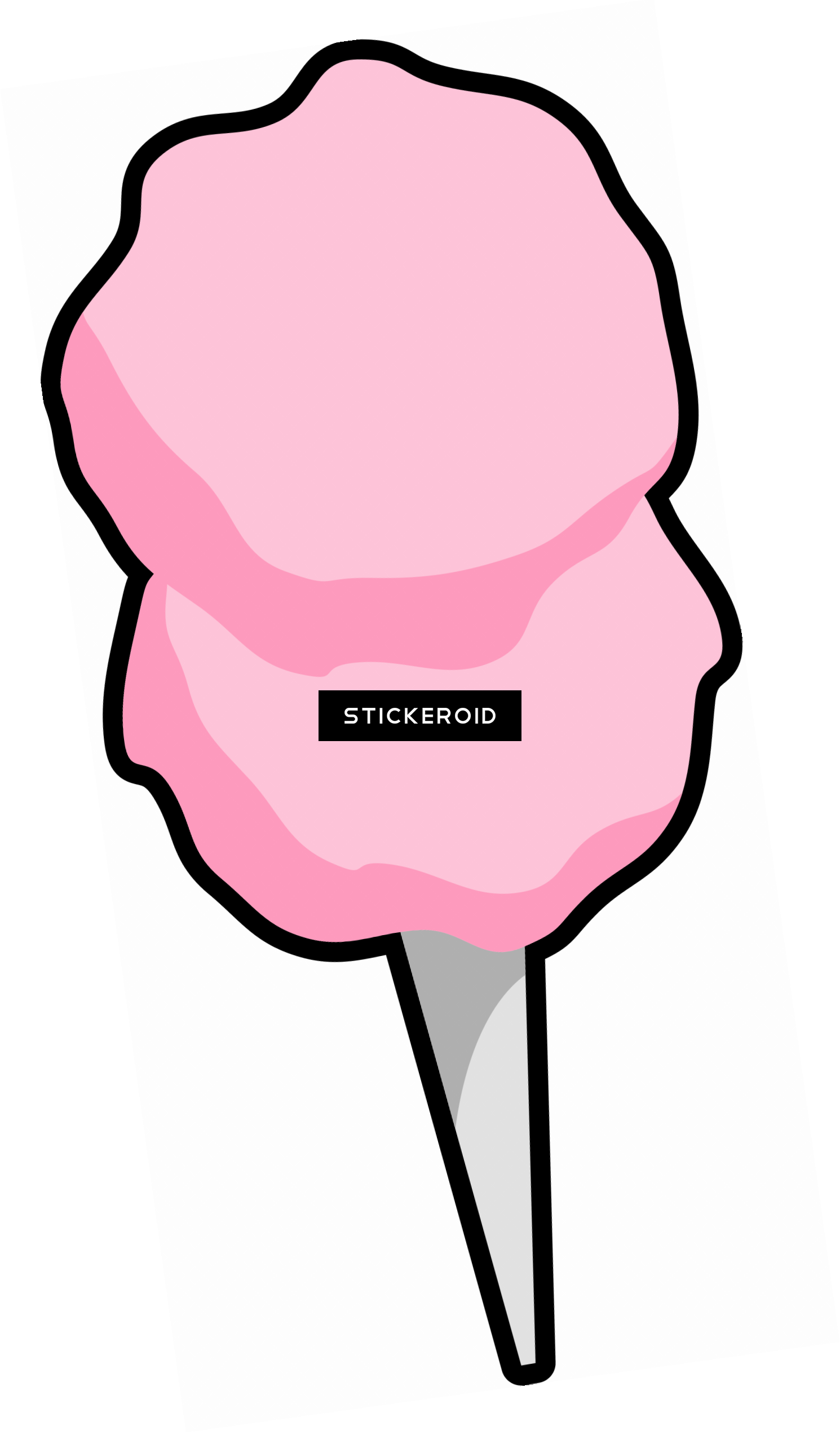 Cotton Candy Machine - Cotton Candy Clip Art (1490x2539)