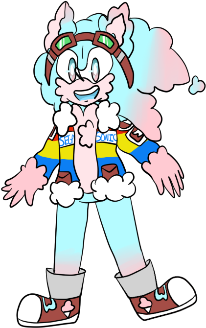 I Made These To For The Fantastic Collab We Had On - Cartoon (540x705)