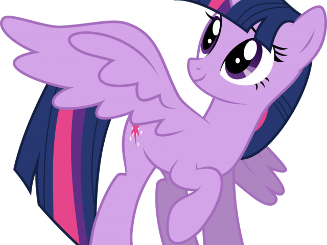 Pony Clipart Violet - Princess Twilight Sparkle Vector (640x480)