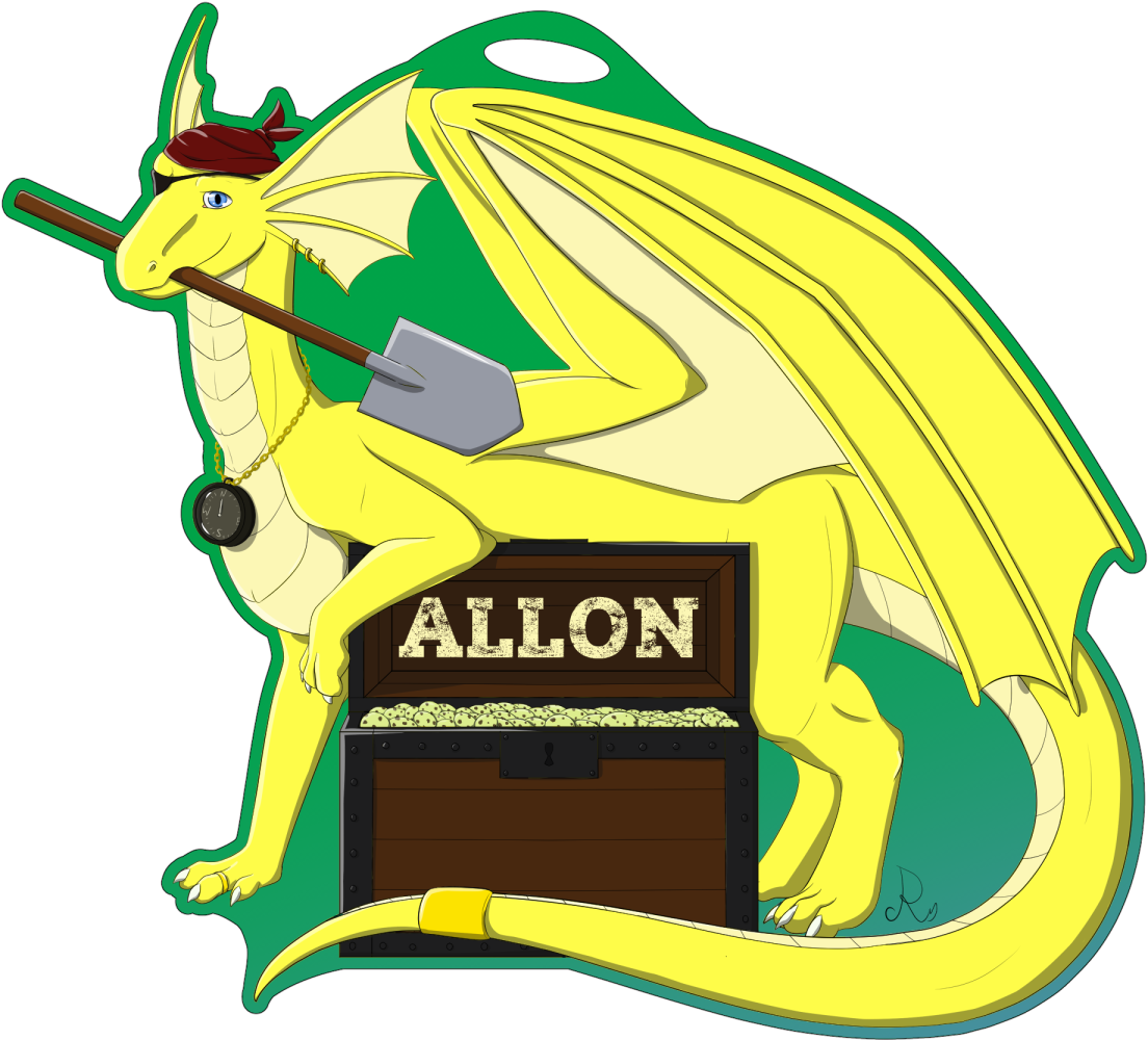 It's The Pirate Allon, About To Dig Up Some Booty Errr - Cartoon (1200x1200)