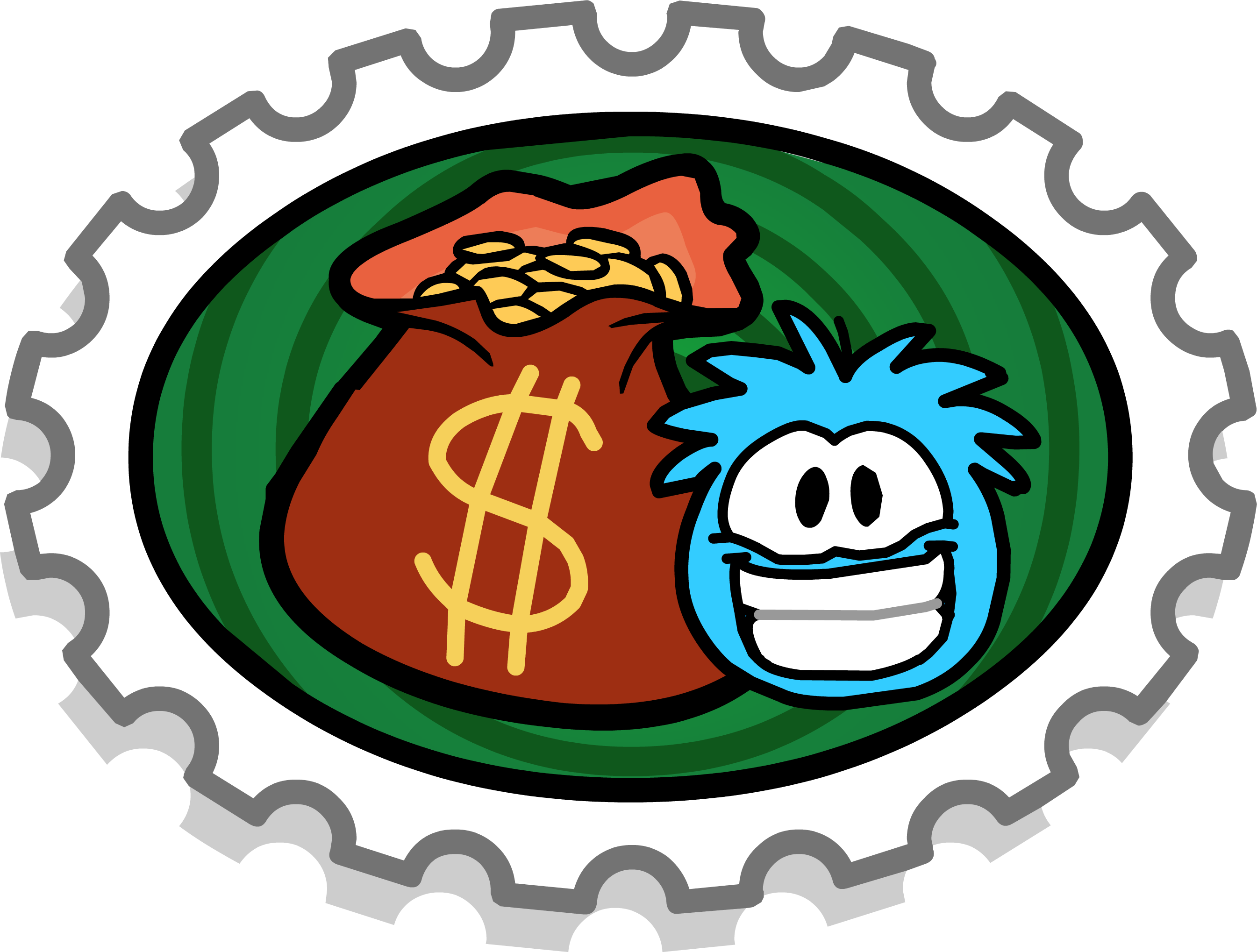 What Stamps Can You Get - Club Penguin Stamp (2690x2038)