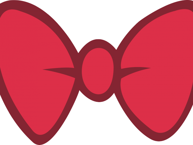 Drawn Tie Transparent - Red Bow Tie Vector (640x480)