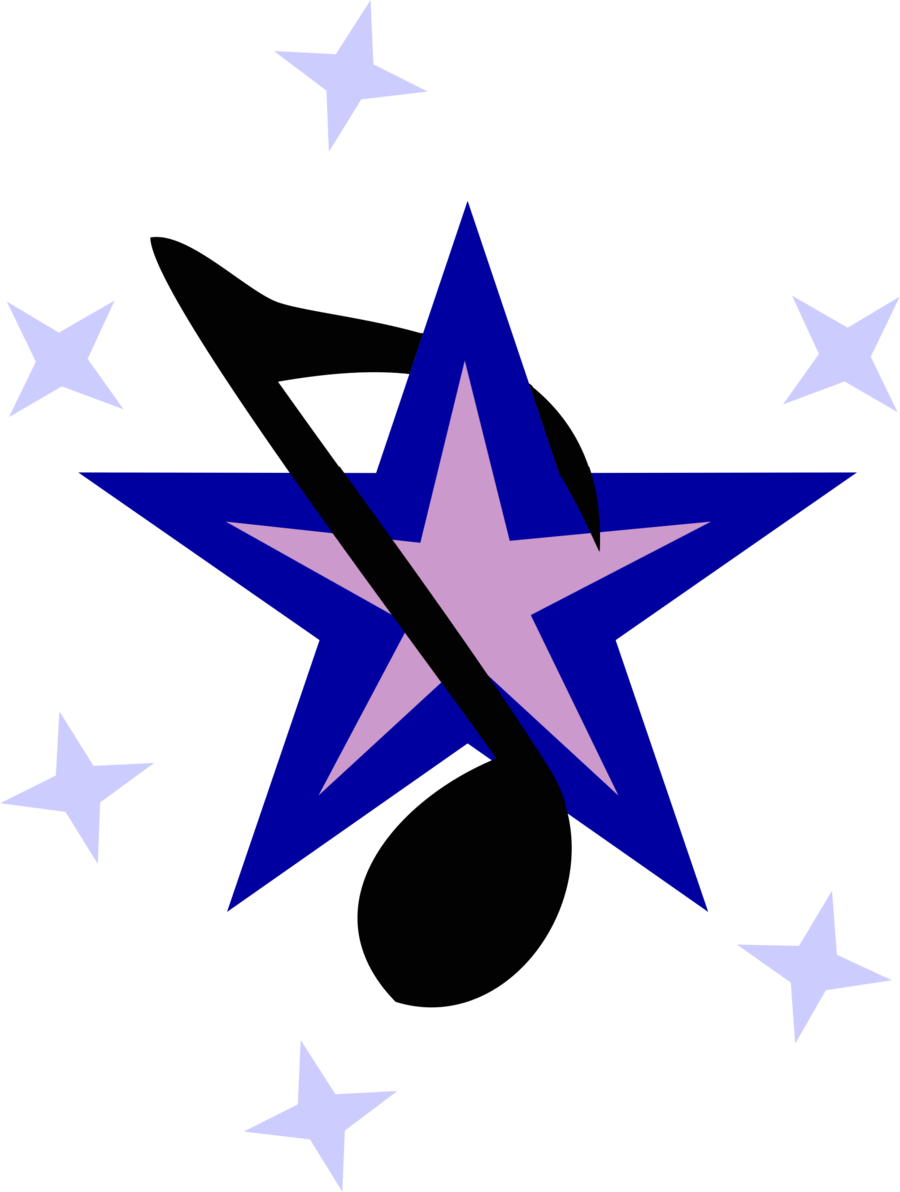 Mlp Music Cutie Mark Star - Star Song Cutie Mark (900x1192)
