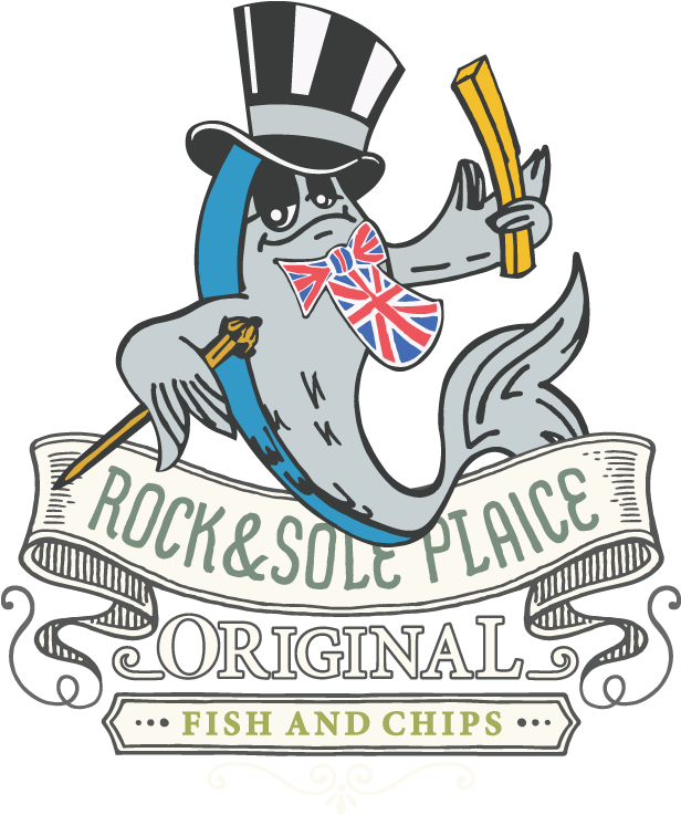 Shop Clipart Fish And Chip Shop - Rock And Soul Fish And Chips (647x762)