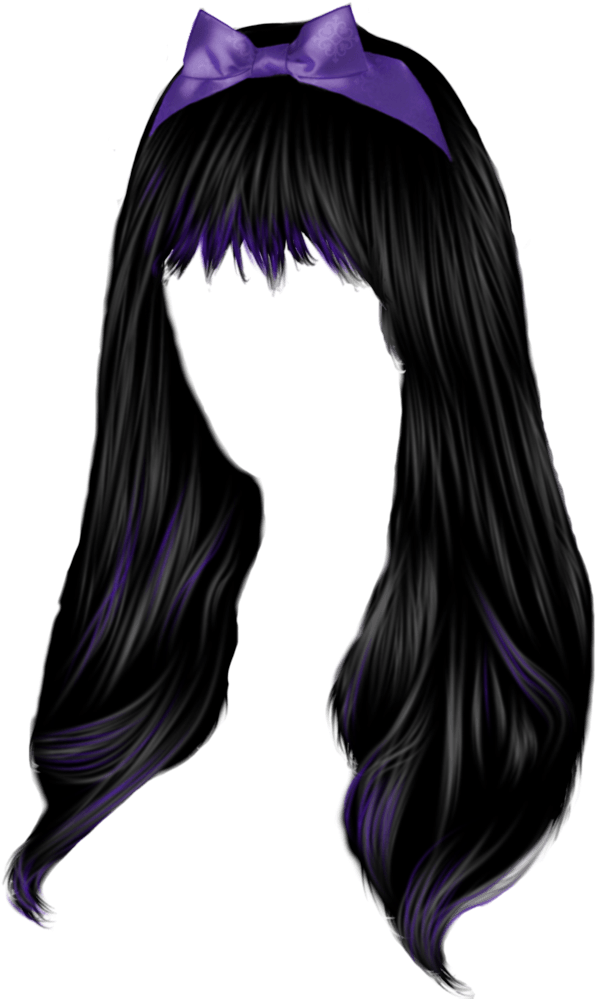 Transparent Hair Png (796x1003)