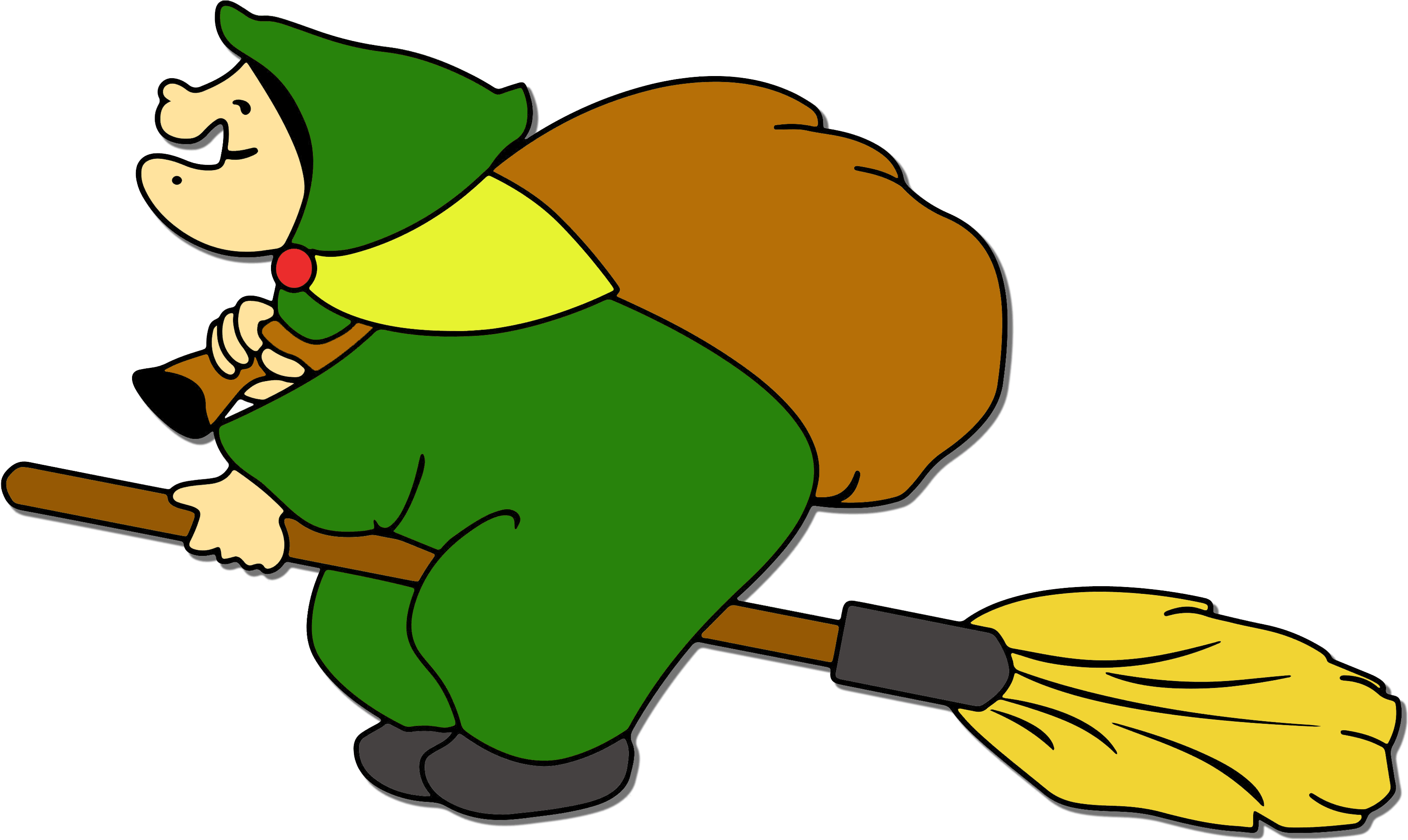 28 Collection Of Hexe Clipart Kostenlos - Cartoon (3543x2505)