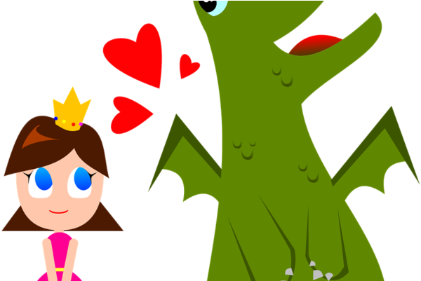 Eres De Los Que Esperas Al Último Momento Para Comprar - Princess And Dragon Clip Art (720x400)