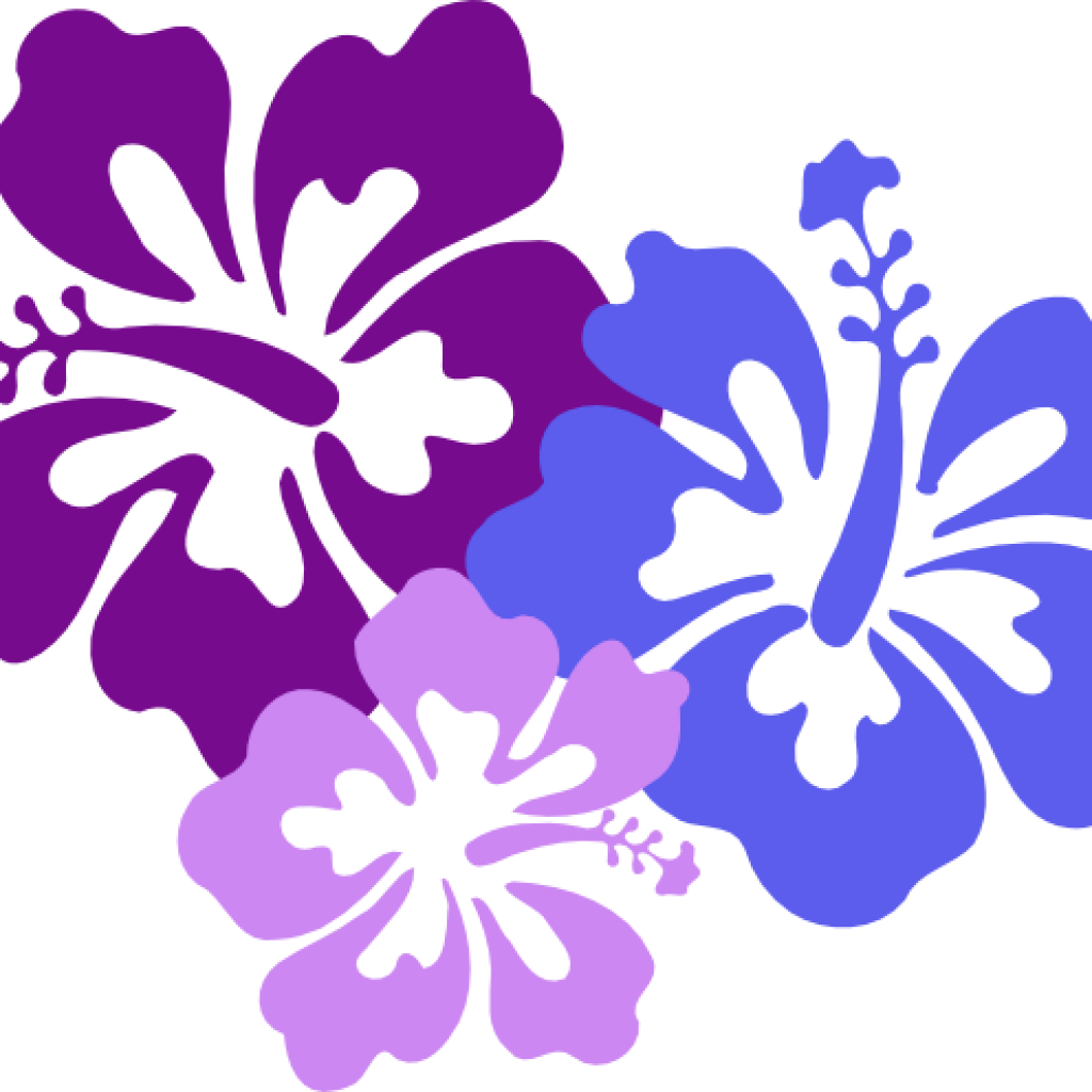 Hawaiian Flowers Clip Art Hawaiian Flower Clip Art - Honolulu International Airport Logo (1024x1024)