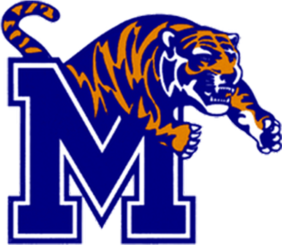Schedule Mustangs Football L - Memphis Tigers Logo Png (600x600)