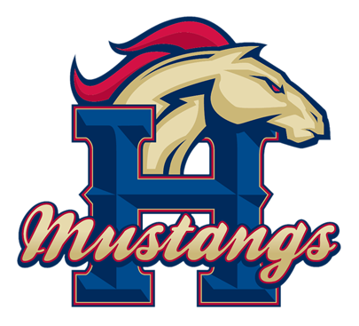 Herriman Mustangs - Herriman High School Logo (405x367)