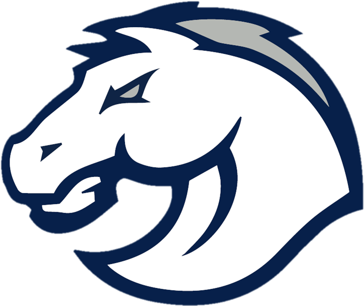Blue Valley North Mustangs - Blue Valley North High School Logo (789x644)