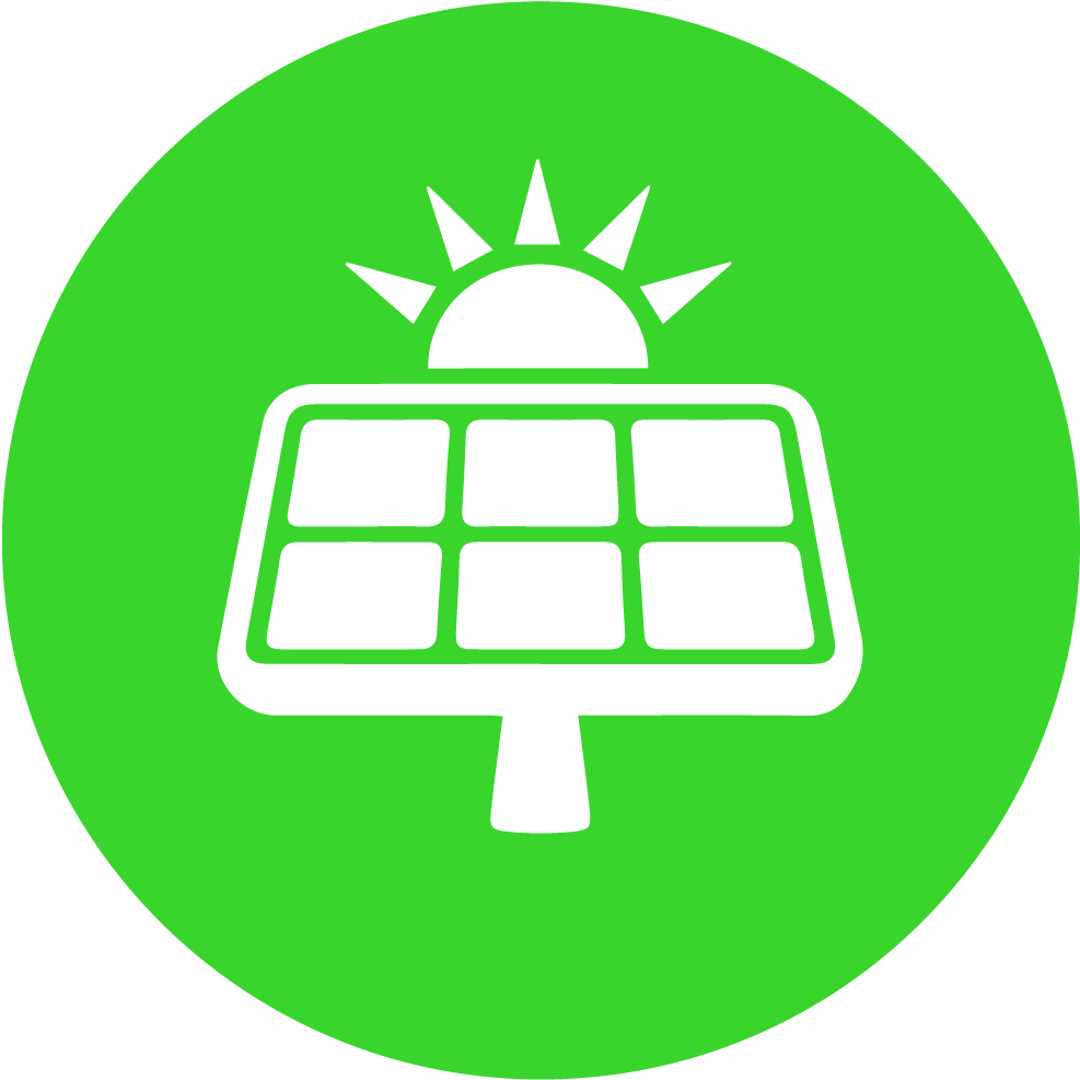 Solar Panels Collect Sunlight - Bitcoin Cash Icon Png (1000x1000)
