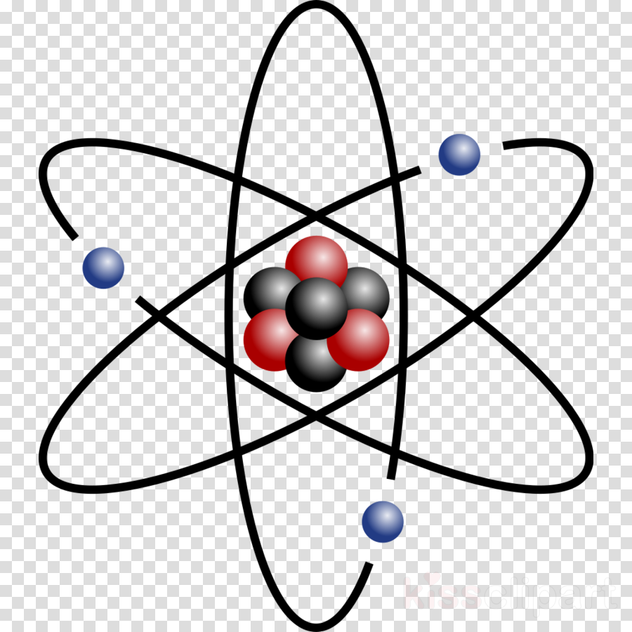 Fisica Nucleare E Delle Particelle Clipart Nuclear - Atom Model No Labels (900x900)