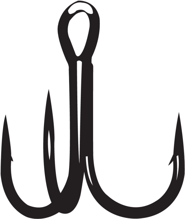 Gamakatsu Fishing Hooks Short - Treble Hook Png (800x800)