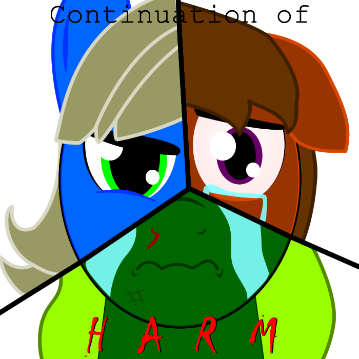 Salted Pingas, Beaten Up, Blood, Crying, Fanfic, Idea, - Cartoon (700x700)