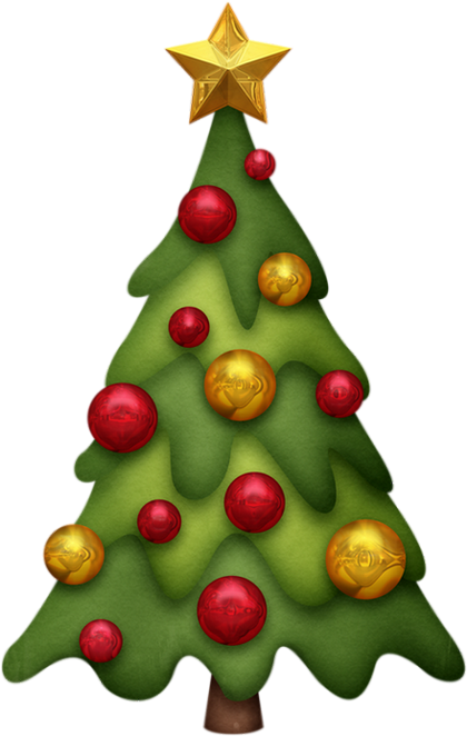 Christmas Tree - Christmas Bing Clip Art (420x662)