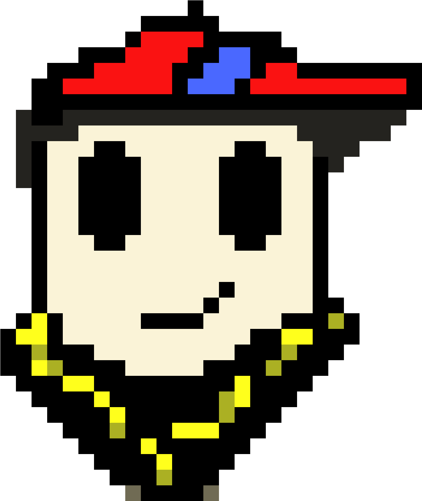 Rapper Head - 8 Bit Wizard (1550x2000)