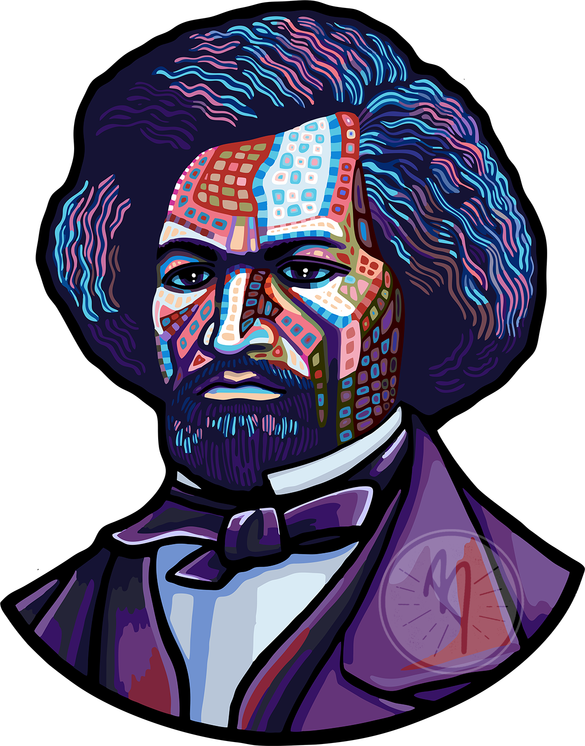 Graphic Stock Blake Chamberlain Frederick Douglass - Cartoon Pictures Of Frederick Douglass (1176x1500)