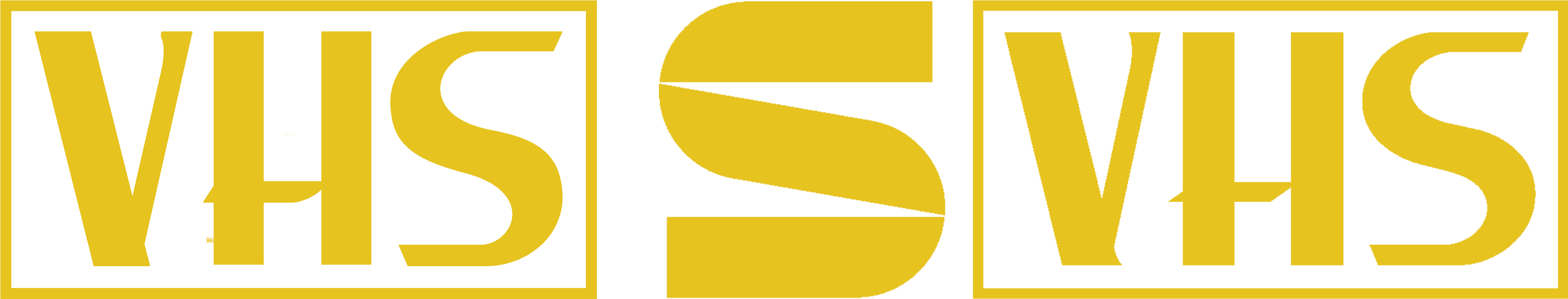 Video Home System Is A Standard For Consumer-level - Vhs Logos (4500x833)