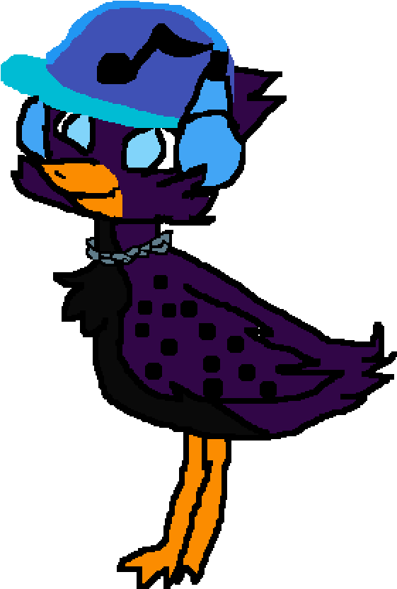 Rapper Berd - Cartoon (1000x1000)