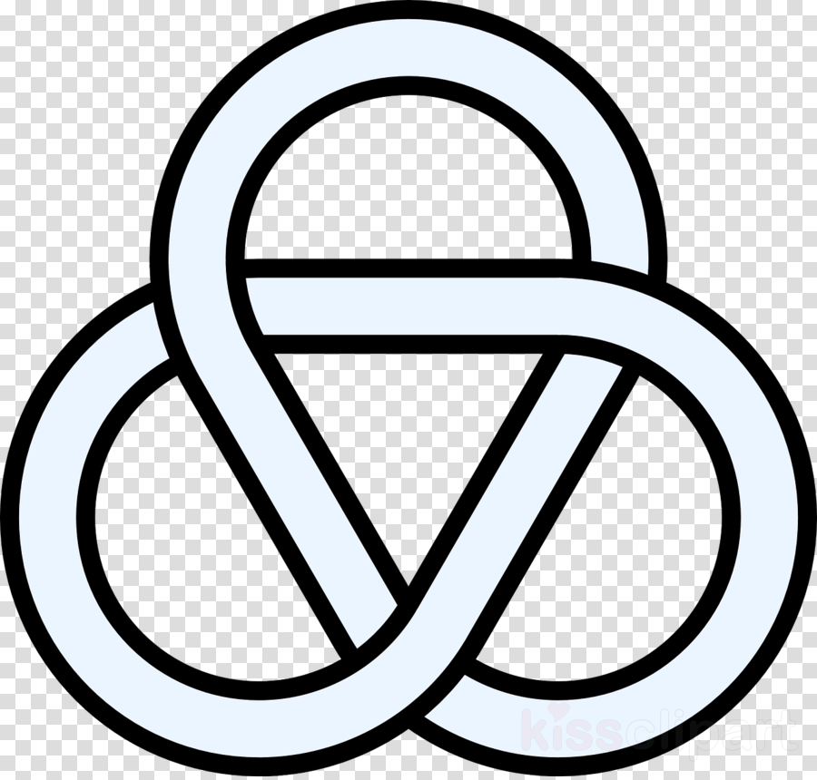 Gordian Knot Symbol Clipart Triquetra Celtic Knot Symbol - Gordian Knot Png (900x860)