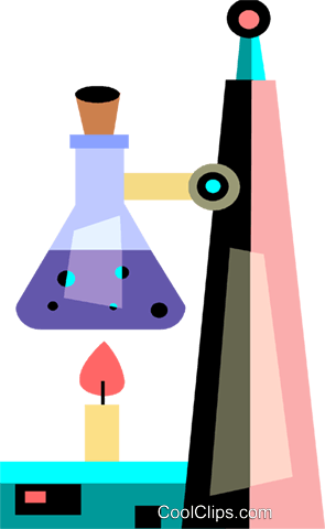 Bunsen Burners Royalty Free Vector Clip Art Illustration - Graphic Design (295x480)