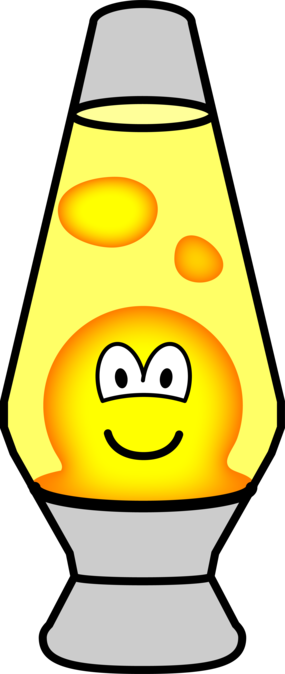Lava Lamp Emoticon - Lava Lamp Emote (285x674)