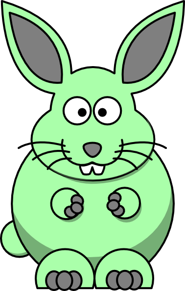 Cartoon Easter Bunny (378x594)