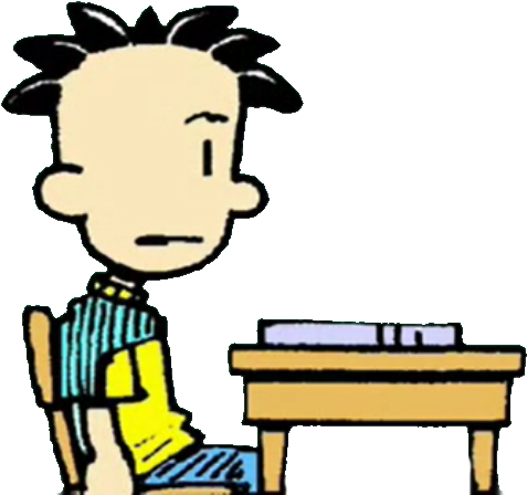 Big Nate Png Pack - Big Nate In Detention (622x491)