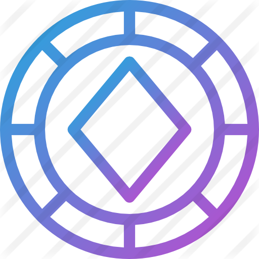 Poker Chip Free Icon - Trading Icon Bitcoin (512x512)