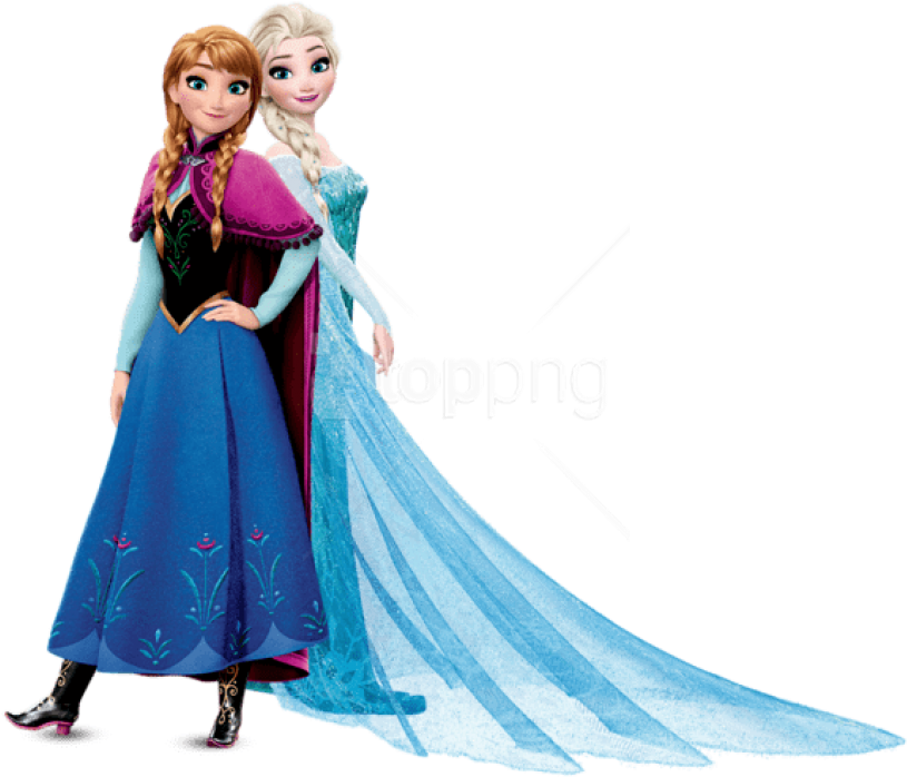 Free Png Download Anna And Elsa Frozen Clipart Png - Frozen Elsa And Anna Png (850x720)