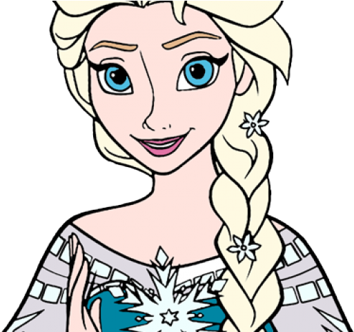 Frozen Clipart Elsa Hair - Coloring Sheets Frozen (640x480)