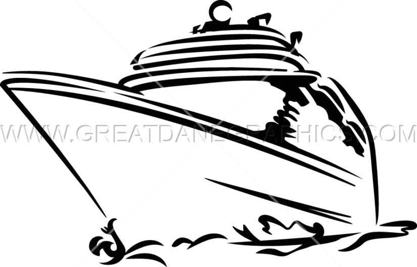 Ship Production Ready For - Clip Art For Cruise Ship (825x528)