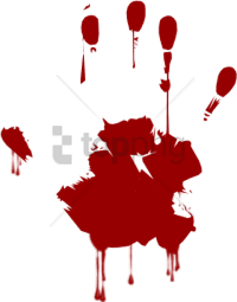Download Blood Hand Png Images Background - Blood Png (480x612)