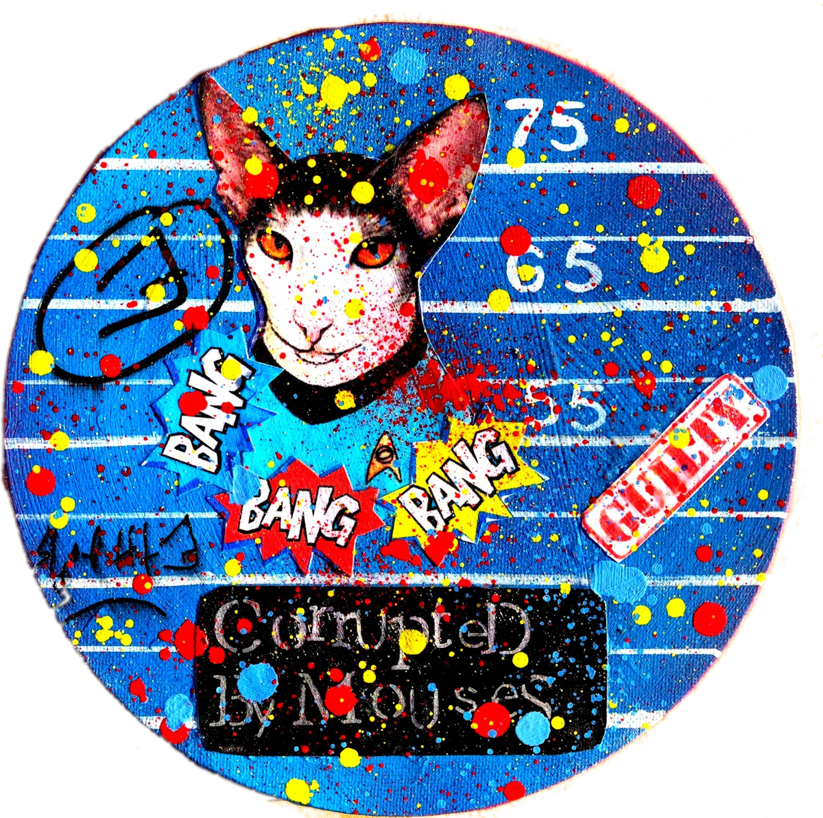 Collect This Art Spock Corrupted By Mouses Painting - Illustration (1200x1193)
