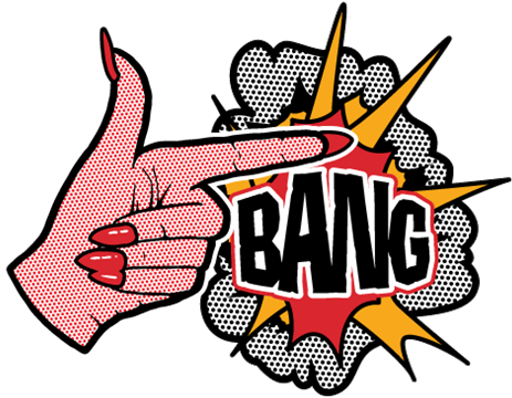 Finger Bang - Finger Bang Portland Logo (500x385)