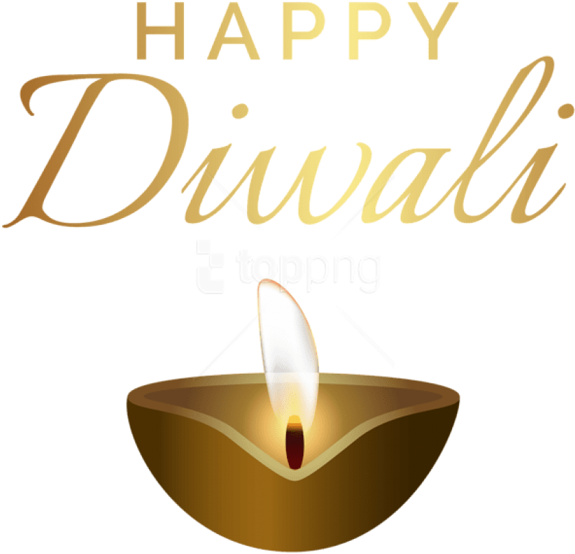 Free Png Download Happy Diwali Candle Clipart Png Photo - Design (850x824)